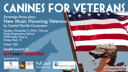 Canines for Veterans poster
